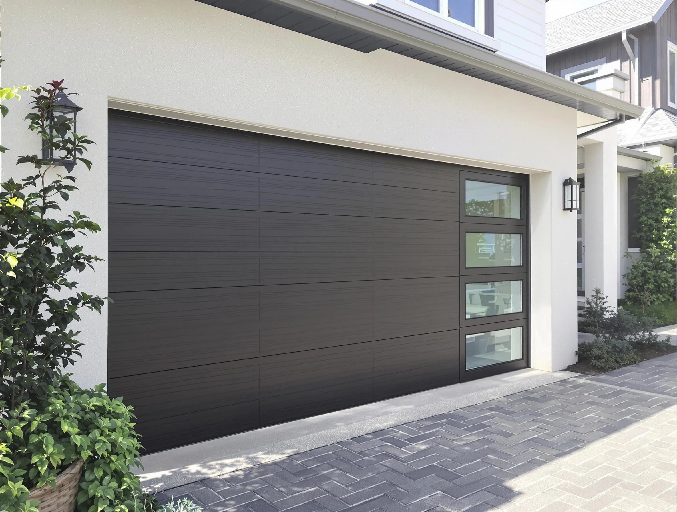 Custom garage door installation by Birmingham Garage Door Repair in Birmingham