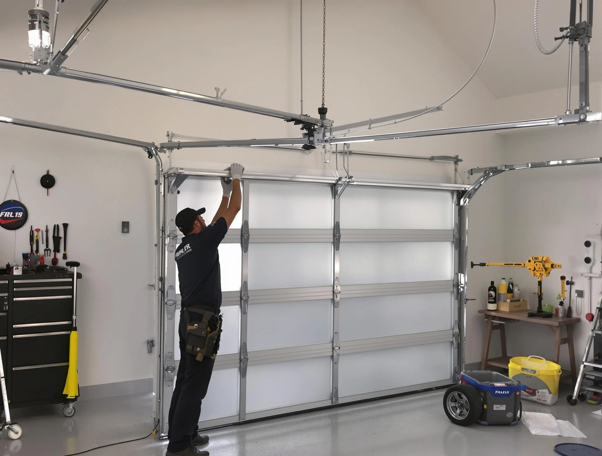 Birmingham Garage Door Repair certified team performing precision garage door installation in Birmingham